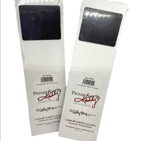 Primitives by Kathy Christmas Notepad Set NWT - Picture 3 of 9